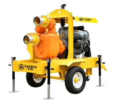 萨登12寸移动式抽污水泵车多少钱